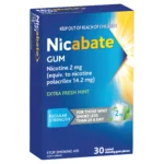 Nicabate Chewing Gum 2mg 30pk